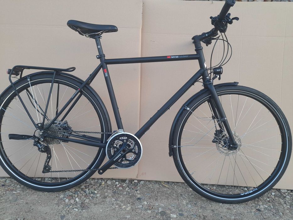 Jak Nowy Trekking Full Deore 30g Disc rama Cr-Mo 57cm