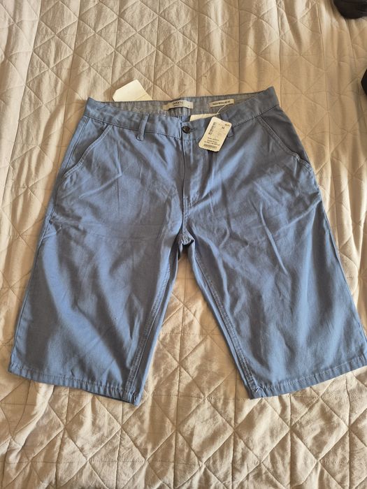 Krótkie spodenki Chino sy w30 Błękitne