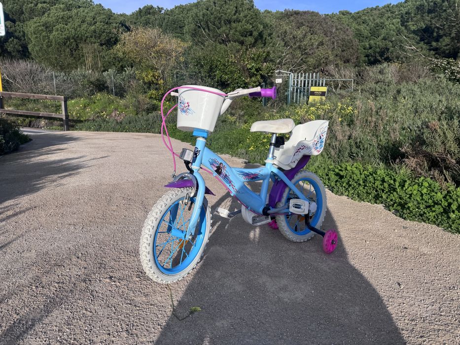 Bicicleta criança Frozen