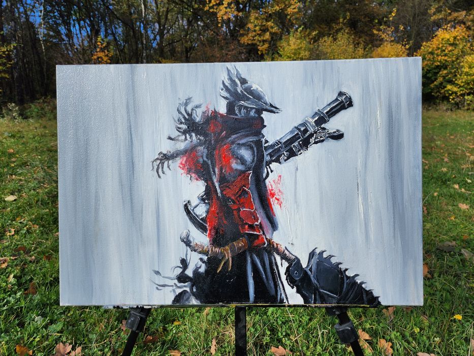 Картина маслом Bloodborne