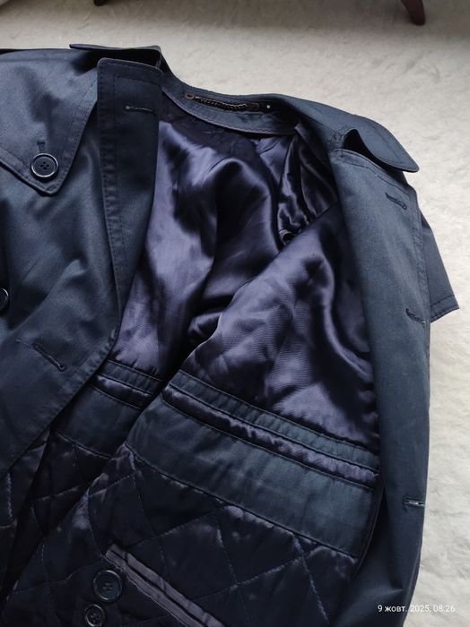 Плащ,тренч вінтаж,утеплений зима