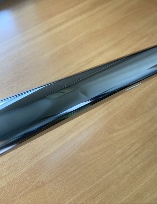 Металева ніжка для стола 820*60 верхне кріплення, хром