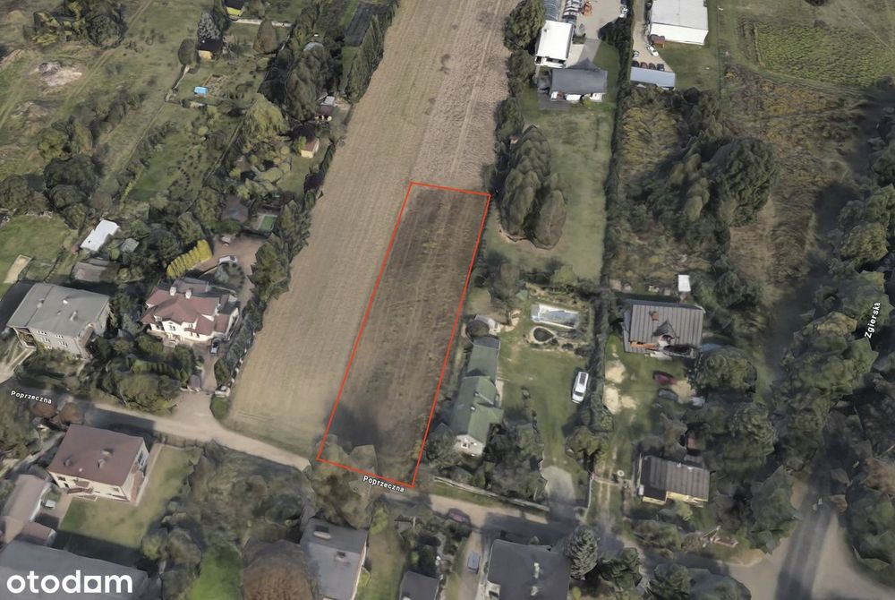 Działka budowlana 1630 m² Konstantynów Łódzki - Niesięcin