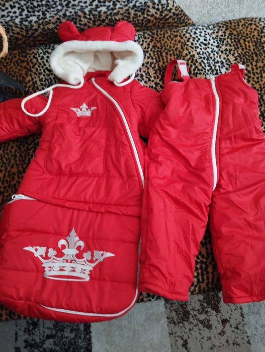 Зимовий конверт, комбінезон для дитини