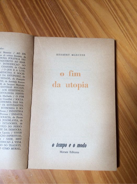 O fim da utopia de Herbert Marcuse