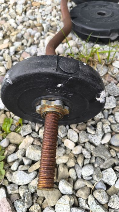 Sztanga gryf ciężarki