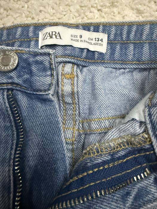 Zara стильные джинсы девочке