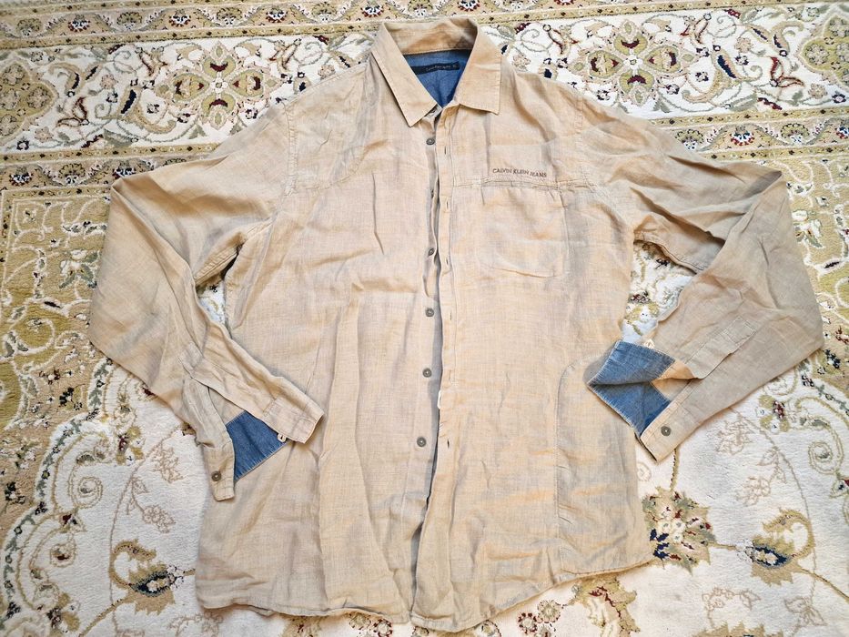 Koszula Calvin Klein Jeans XL duże logo! 50zł polecam ciekawa lekka