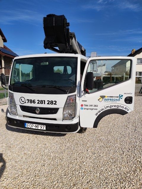 Wycinka/ ścinka drzew ,wynajem podnośnika ,malowanie elewacji,dachów