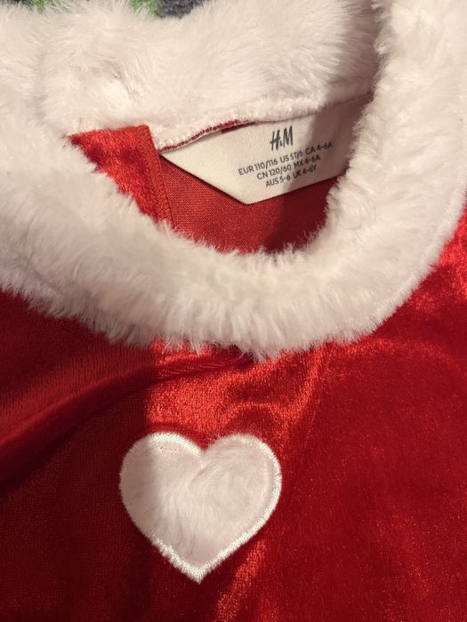 Sukienka Mikołajki 110/116 H&M Mikołajka