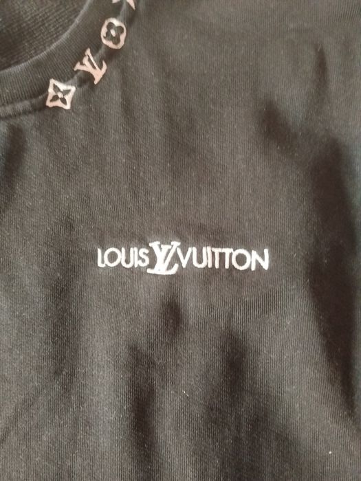 Czarna bluza męska Louis Vuitton xl