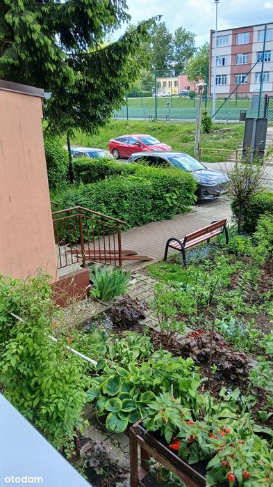 Mieszkanie z balkonem i klimatyzacją na parterze