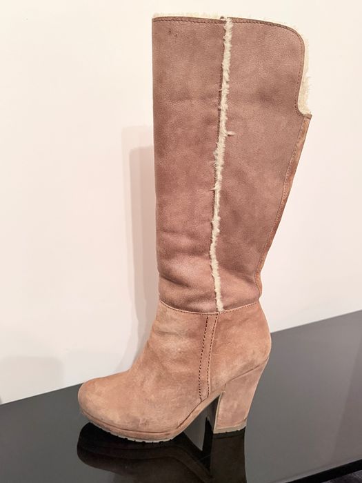 Італійські жіночі чоботи. 39 розмір. Ношені