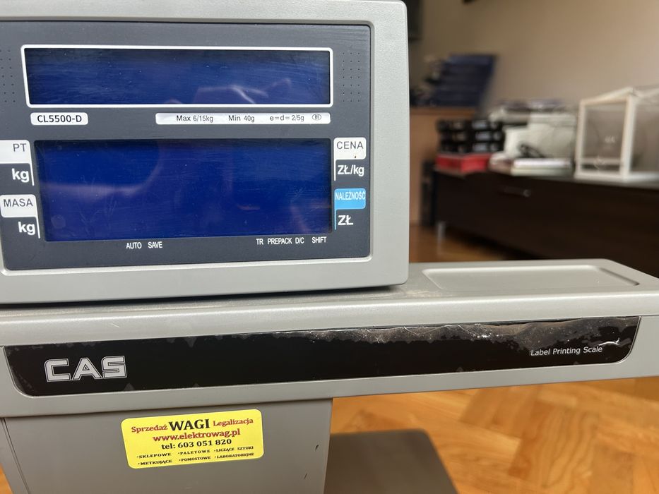 CAS CL5500D waga etykietujaca