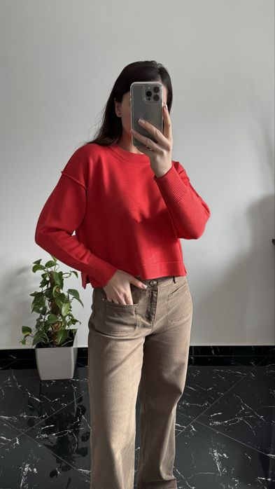 Італійсткий джемпер светр жіночий Roberto Collina MERINO Xs/s