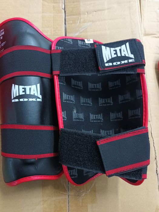 Protecções de Canela. Metal Boxe