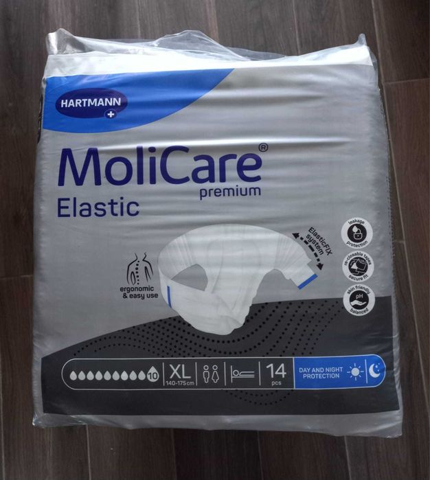 Fraldas Molicare XL 10 gotas [3 embalagens]