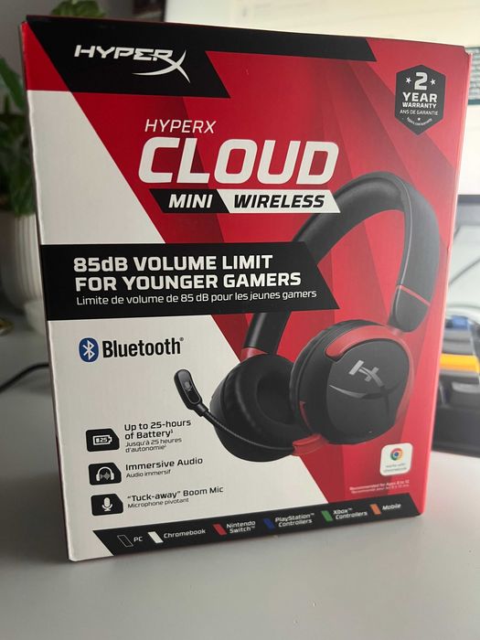 Słuchawki Gamingowe HyperX Cloud Mini Wireless