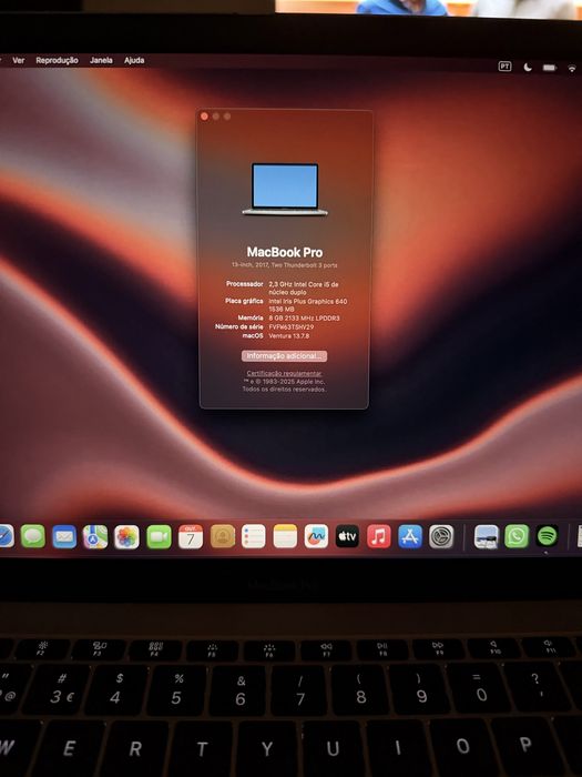 macbook pro ventura 13.7.8