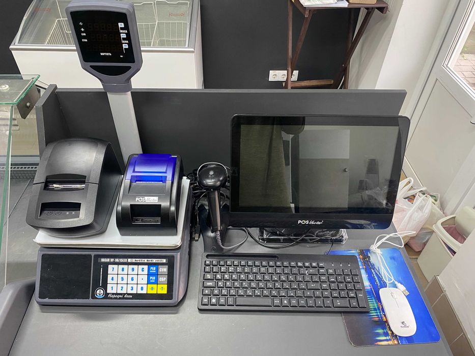 Комплект POS-обладнання POS-Vector + Ваги + Програма (Вічна ліцензія)