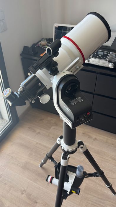 Telescópio Bresser Messier AR-102XS + Montagem Sky-Watcher AZ-GTi + Filtro SVBONY SV231