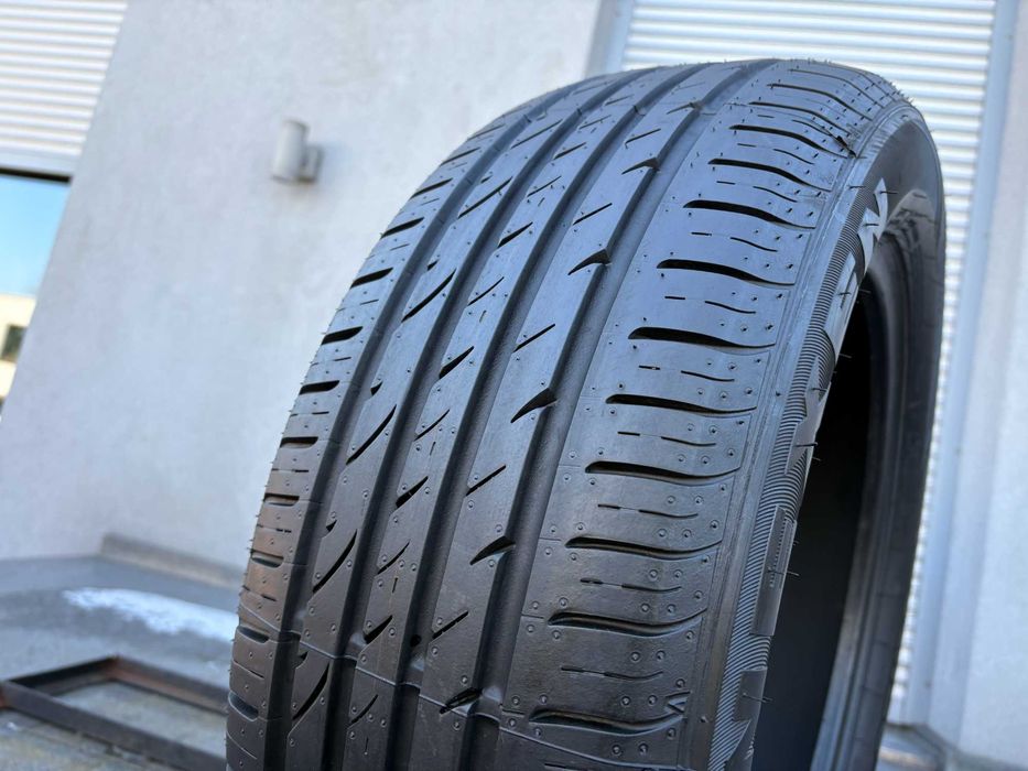 x2 letnie 215/55R17 Nexen 7,1mm 100% bieżnika 2023r świetny stan! L394