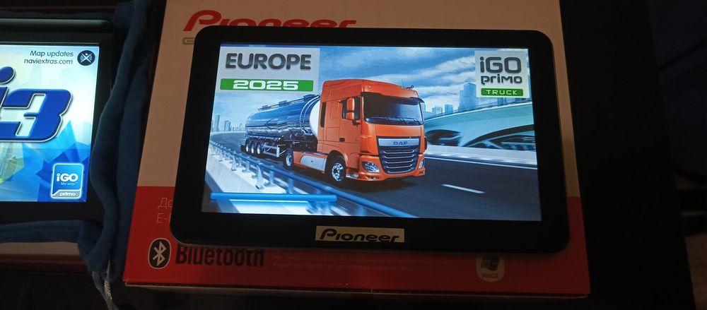 Продам Gps навигатор 7 д Европа 2025 для грузовых