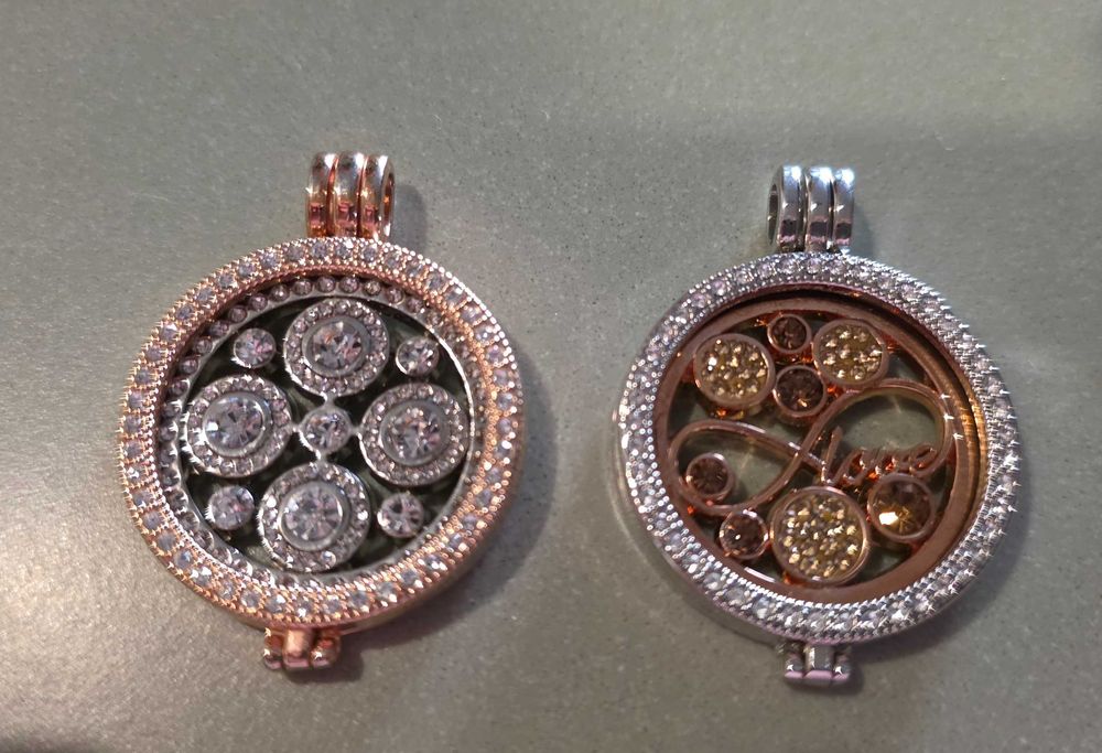 Pendente Moeda 33 mm variável Pingente Medalhão Moldura