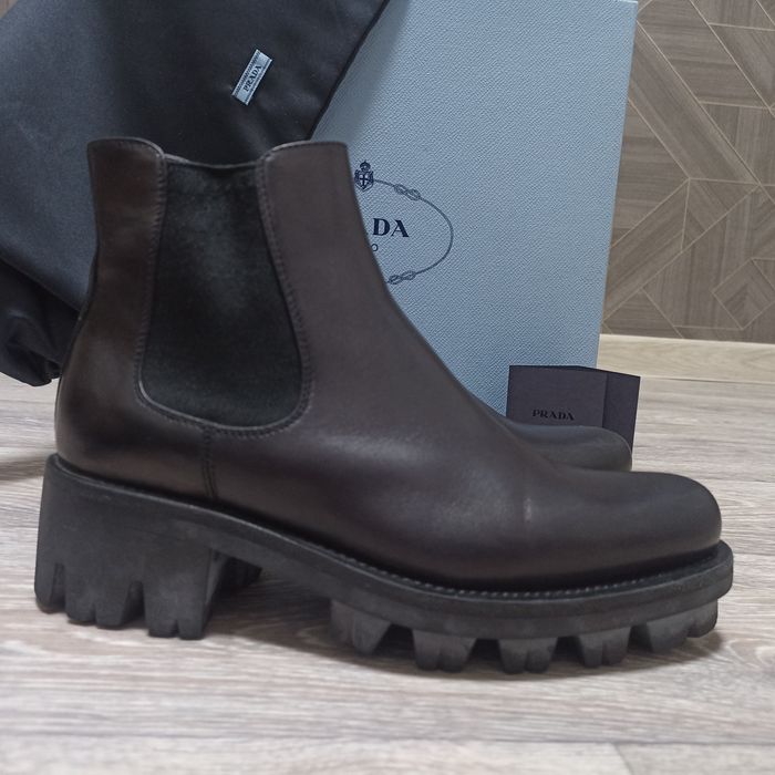 Ботинки, Челси Prada