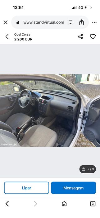 Peças  Opel corsa C