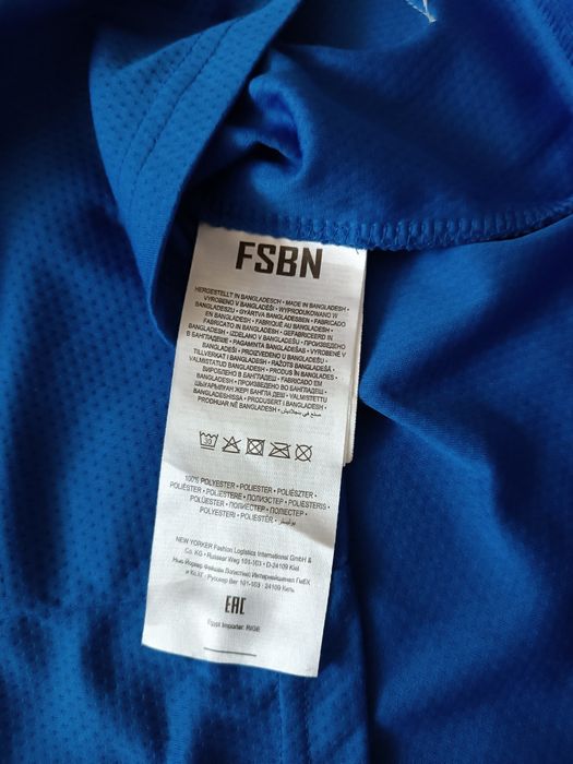 Стильна баскетбольна футболка на довгий рукав FSBN
