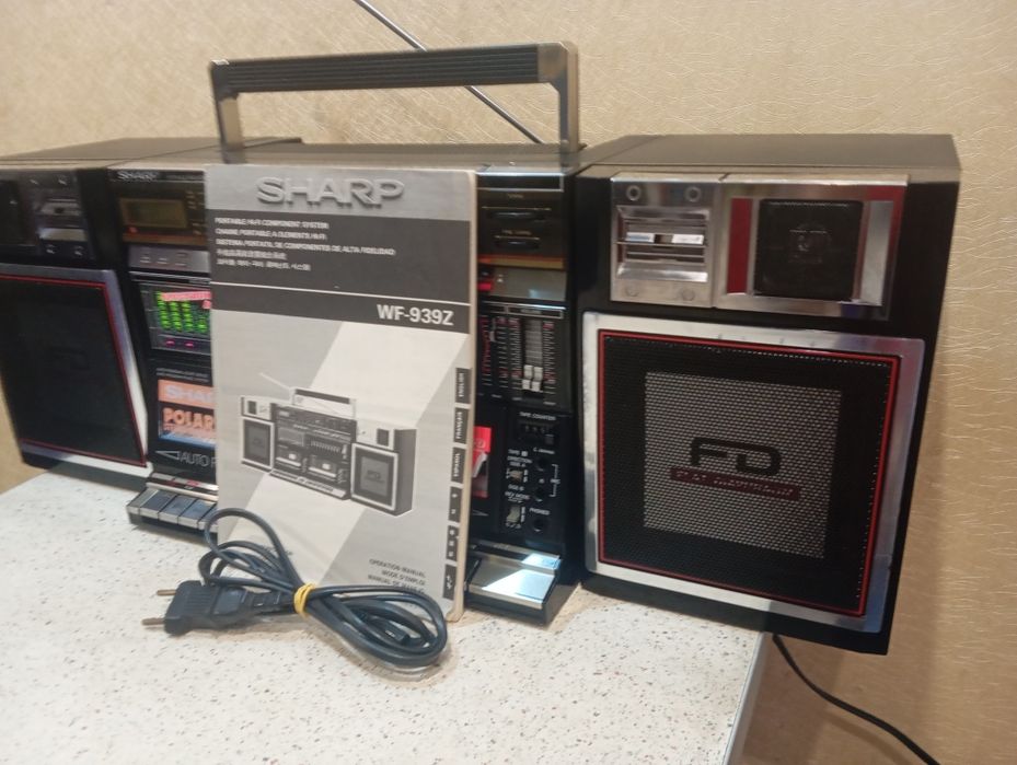 Магнитола Sharp wf 939,