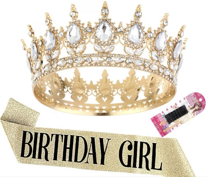 Корона на ТОРТ в асортименті, діадема.