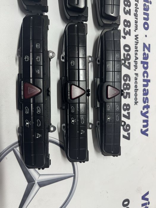 Блок кнопок Мерседес Віто кнопка аварійки Mercedes Vito кнопки Віано