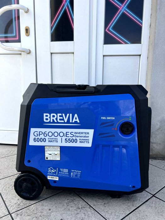 Інверторний бензиновий генератор Brevia 6 кВт GP6000iES