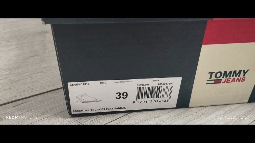 Sandałki Tommy Jeans nowe