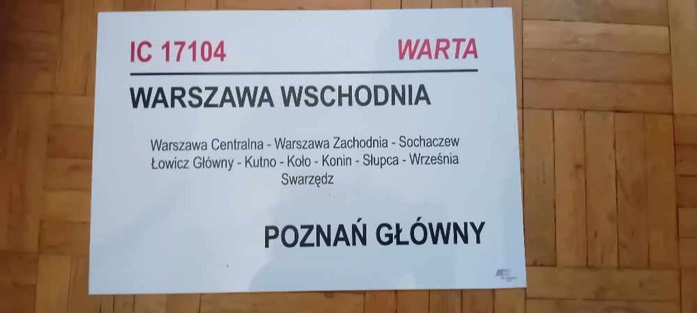 Tablica IC Warta