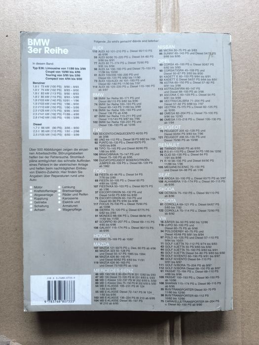 Sam Naprawiam BMW E 36 Instrukcja napraw