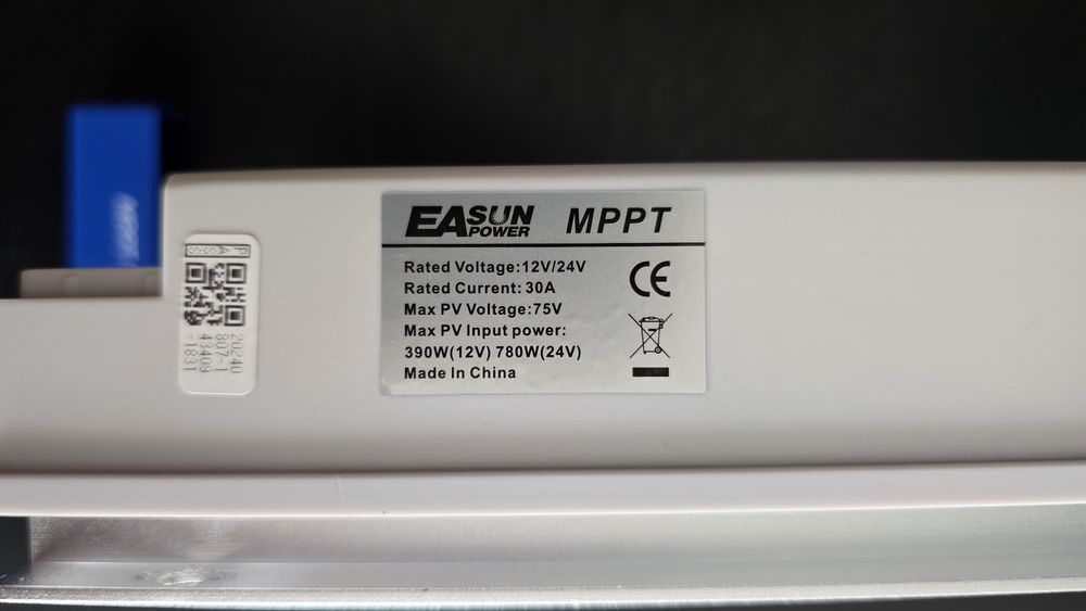 Carregador Solar / MPPT 30A