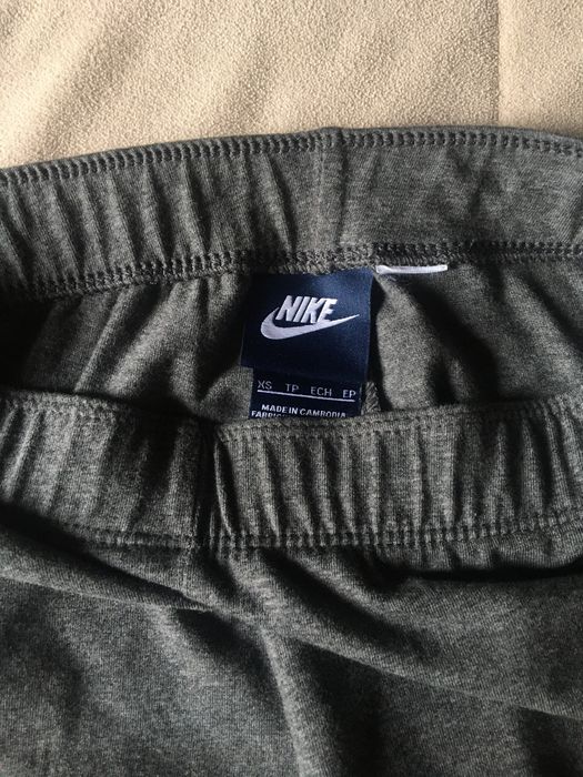 Nike legginsy treningowe szare XS