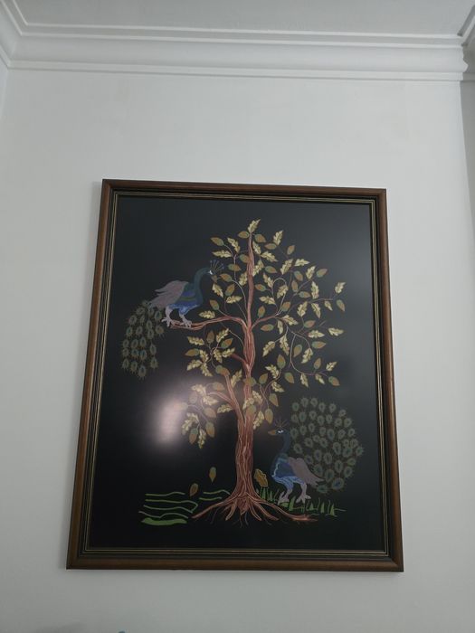 Quadro bordado a mão