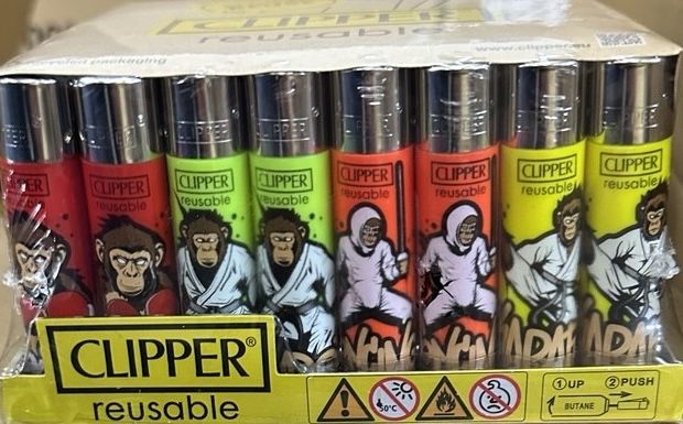 Зажигалка Clipper, клипер коллекционный