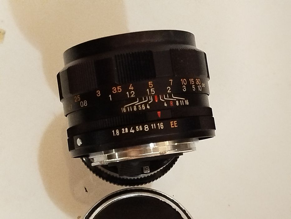 Konica Hexanon AR 52mm f1.8 - objectiva em bom estado