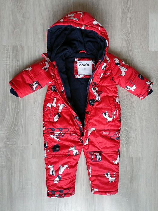 Kombinezon dziecięcy zimowy Endo rozmiar 86