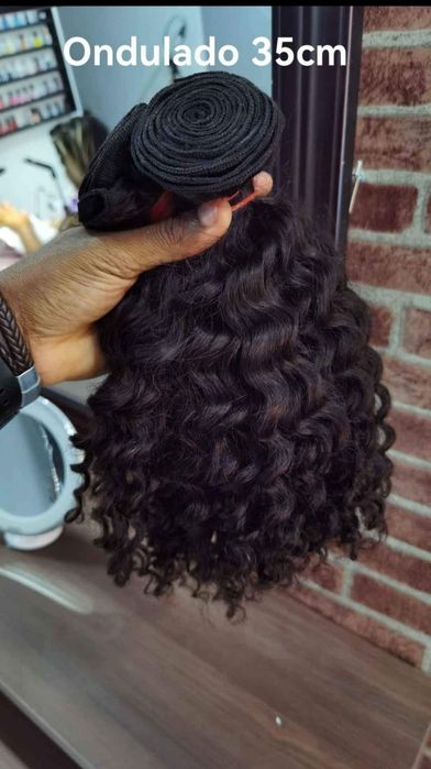 Extensões de cabelo humano Natural