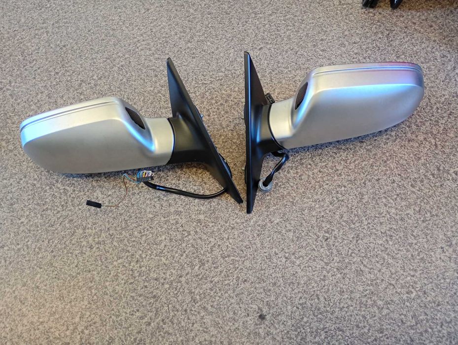Lusterko zewnętrzne lewe Audi A4 B8 A5 8T Chrom 6 pin Asystent Europa