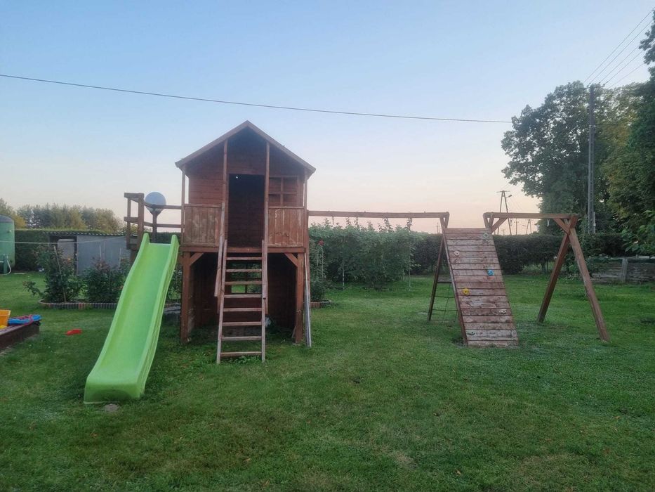 Domek ogrodowy drewniany