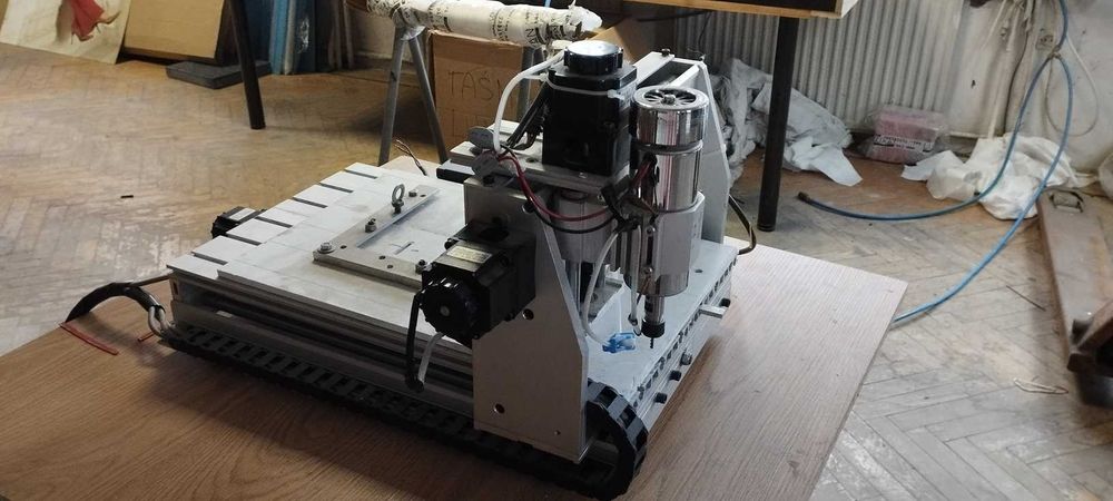 Frezarka CNC 3040, ploter