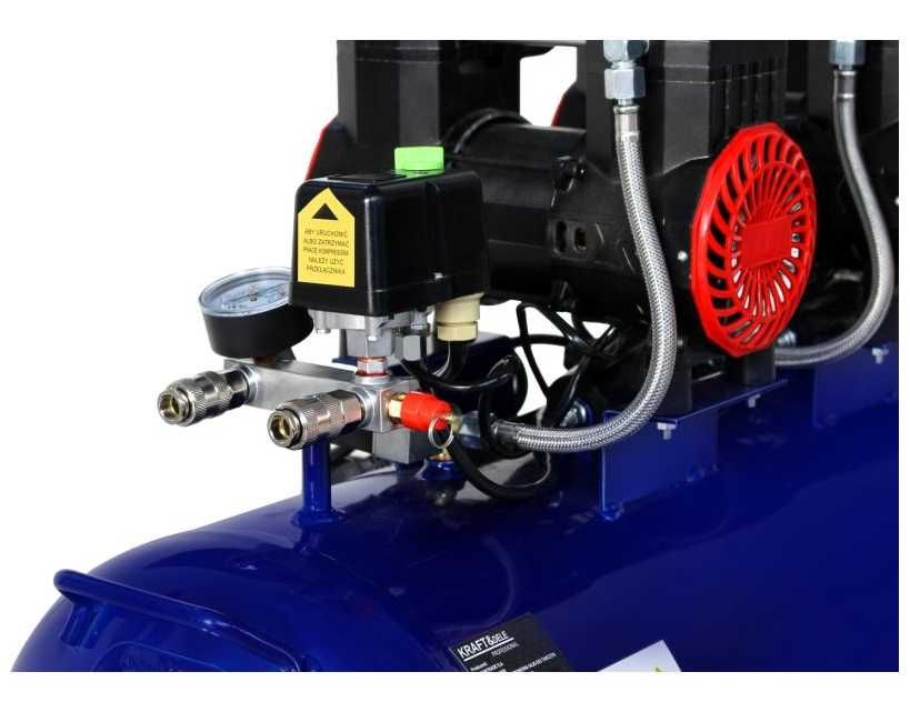 Kompresor Bezolejowy 100L 6000W 660L/MIN Niebieski KD4094 KRAFT&DELE