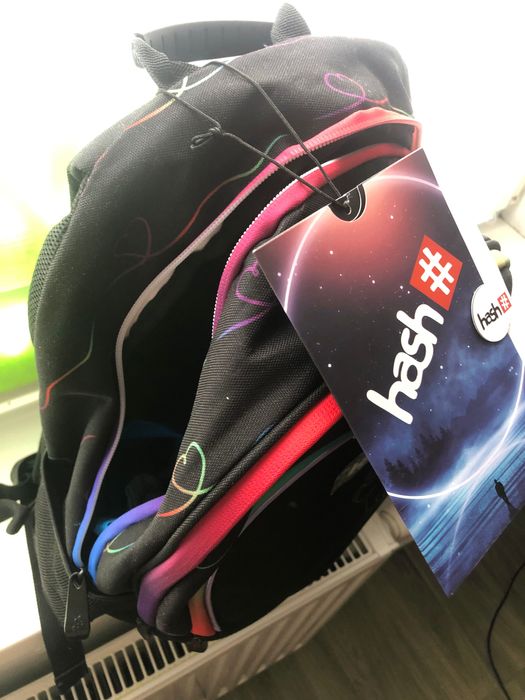 Plecak szkolny Hash nowy